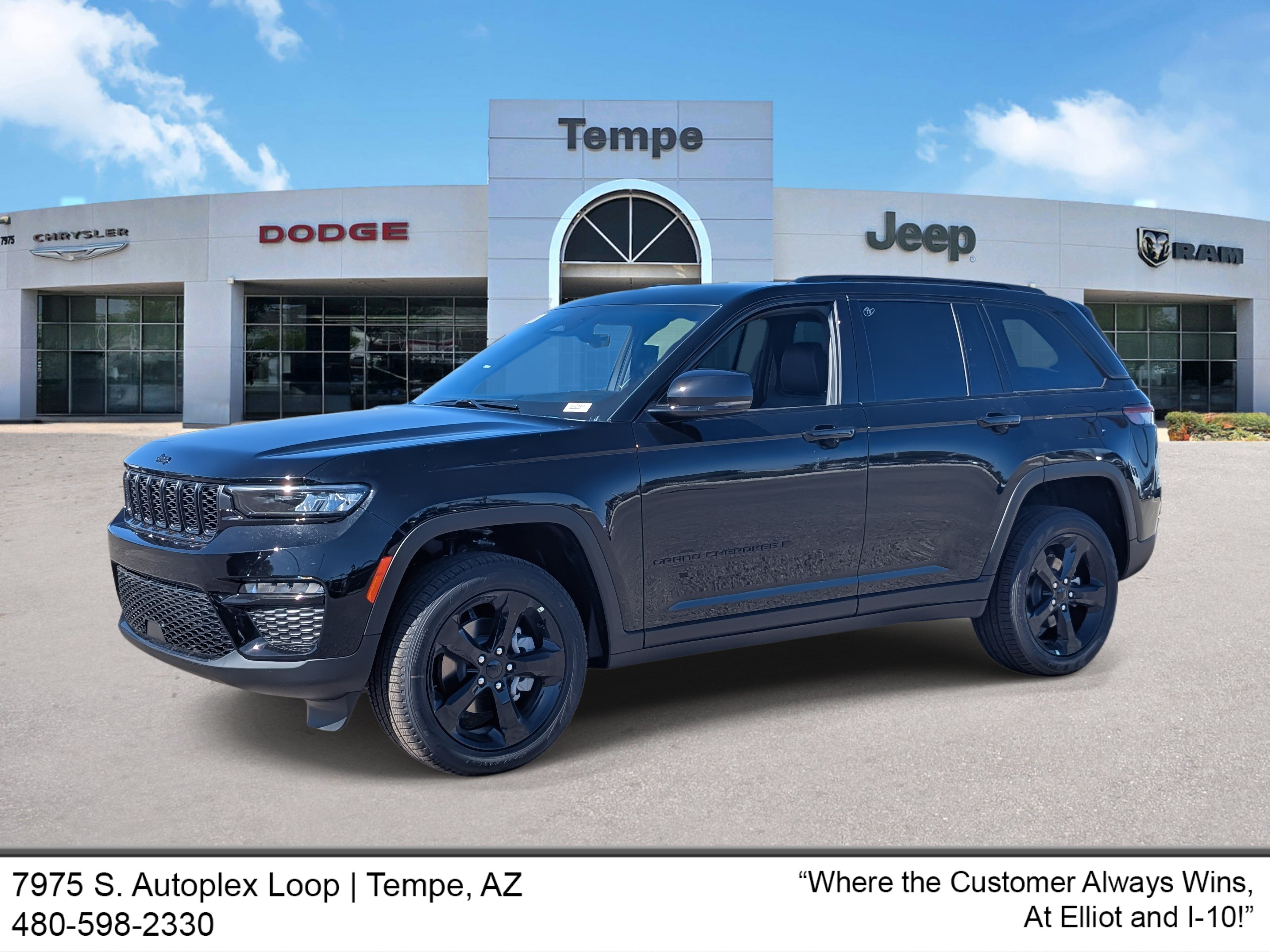 New 2025 Jeep Grand Cherokee Limited w/ Black Appearance Package AWD/4WD image 1