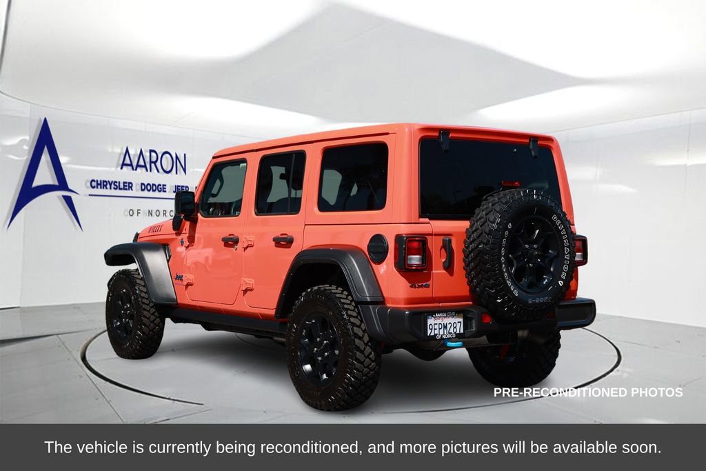 Used 2023 Jeep Wrangler Unlimited w/ 8.4" Radio Group image 2