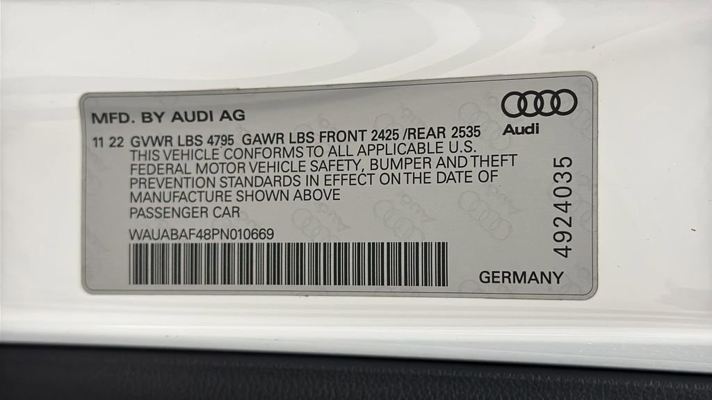 Used 2023 Audi A4 2.0T Premium w/ Convenience Package image 28