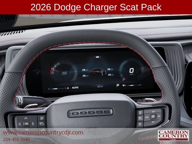 New 2026 Dodge Charger Scat Pack w/ Blacktop Package AWD/4WD image 17