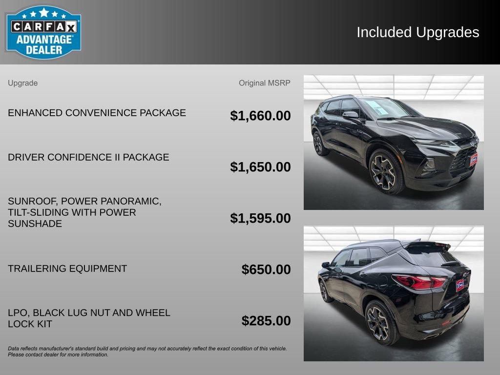 Used 2022 Chevrolet Blazer RS w/ Enhanced Convenience Package FWD image 3