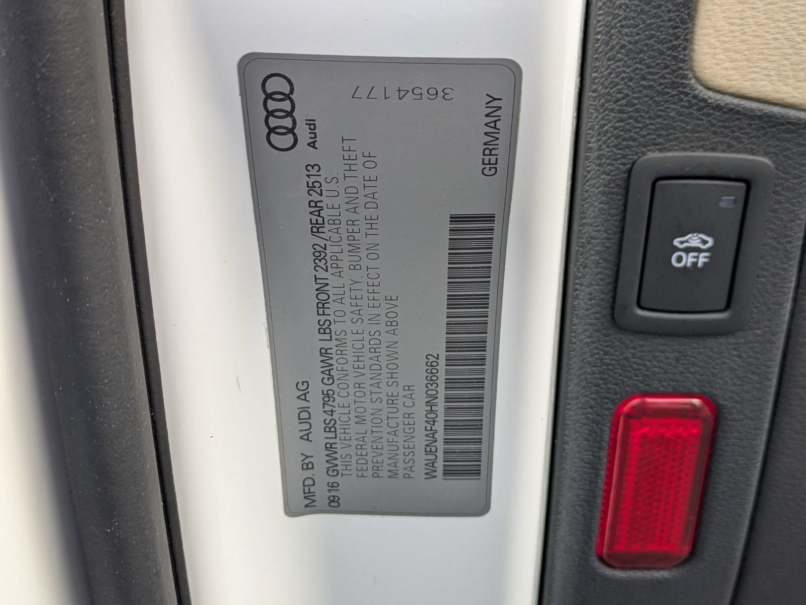 Used 2017 Audi A4 2.0T Premium Plus AWD/4WD image 17