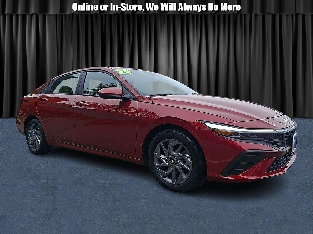 Certified 2024 Hyundai Elantra Blue FWD image 1