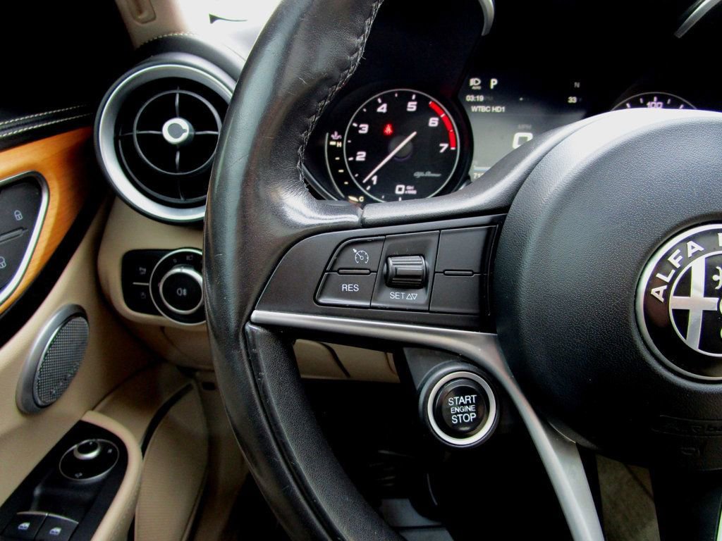 Used 2017 Alfa Romeo Giulia Ti w/ TI Lusso Light Wood Package image 21