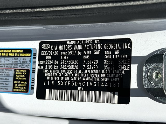 Certified 2021 Kia Telluride SX w/ SX Prestige Package AWD/4WD image 38