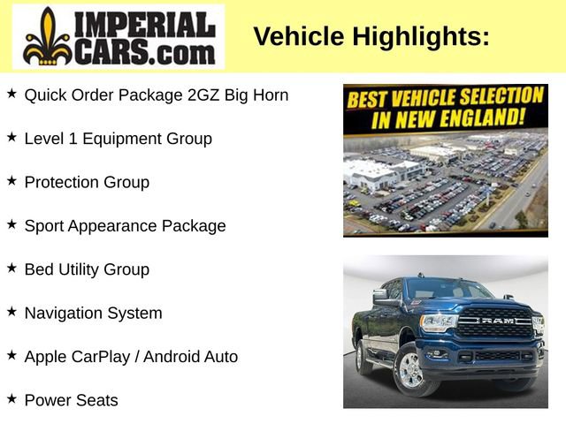 Used 2024 RAM 2500 Big Horn w/ Sport Appearance Package AWD/4WD image 7