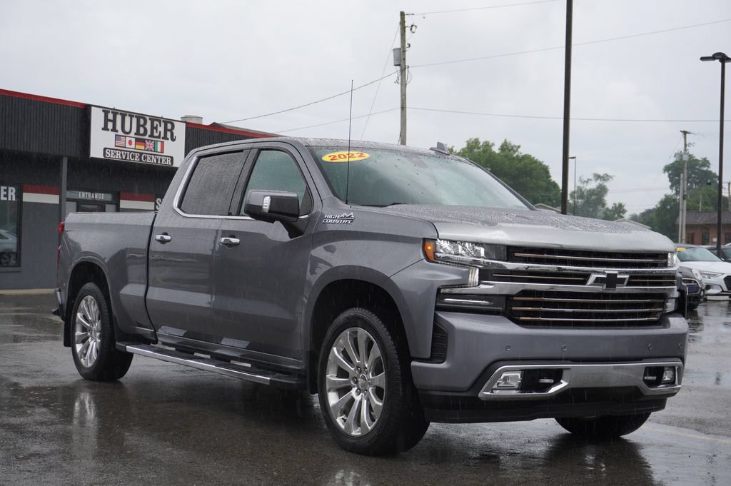 Used 2022 Chevrolet Silverado 1500 High Country w/ LPO, Dark Essentials Package AWD/4WD image 9
