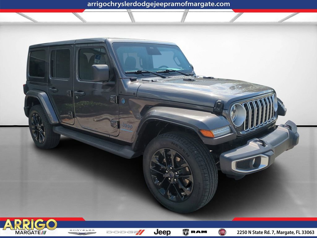 Used 2025 Jeep Wrangler Sahara 4xe image 1