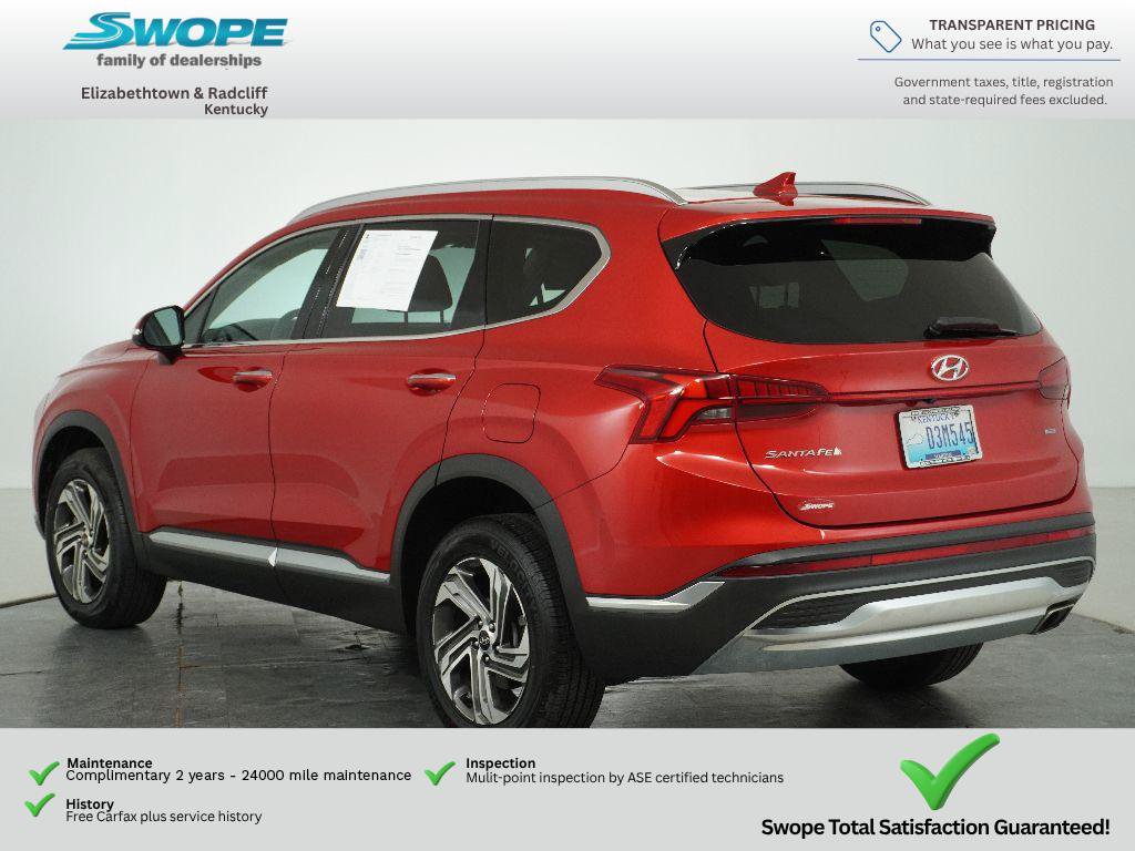 Used 2022 Hyundai Santa Fe SEL w/ Convenience + Premium Package AWD/4WD image 6