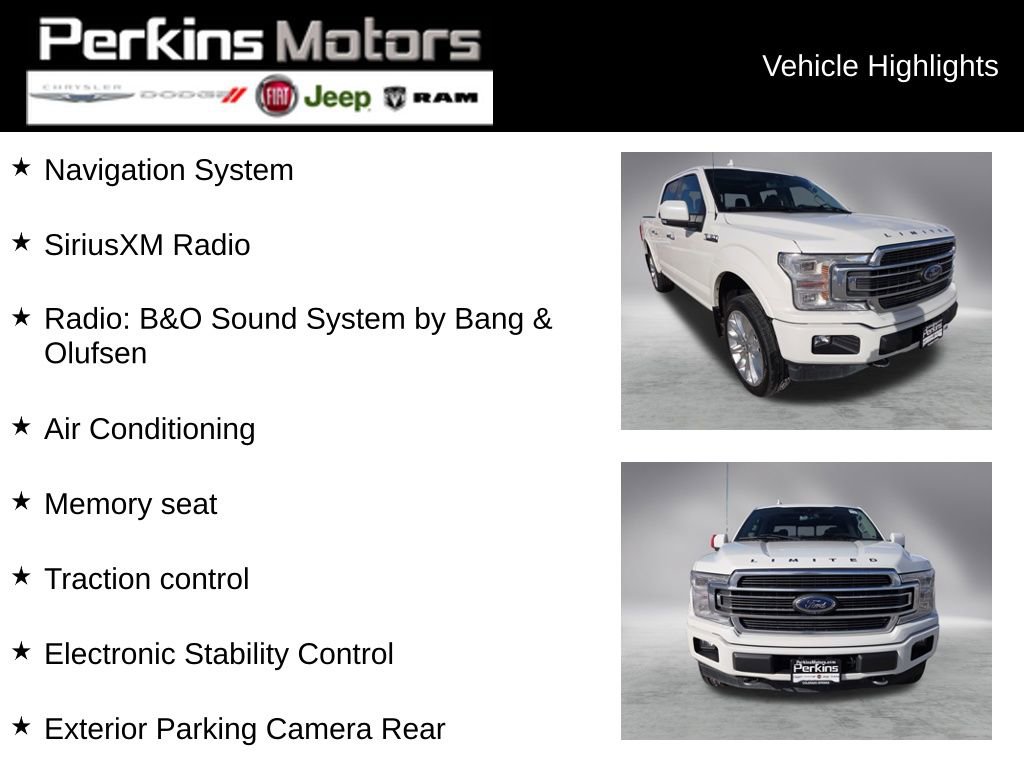 Used 2020 Ford F150 Limited image 2