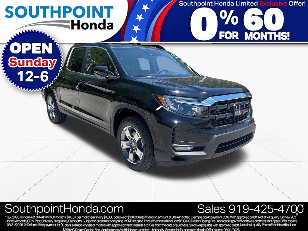 New 2026 Honda Ridgeline RTL