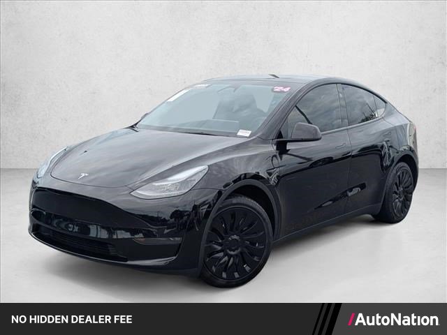 Used 2024 Tesla Model Y Long Range AWD/4WD image 1