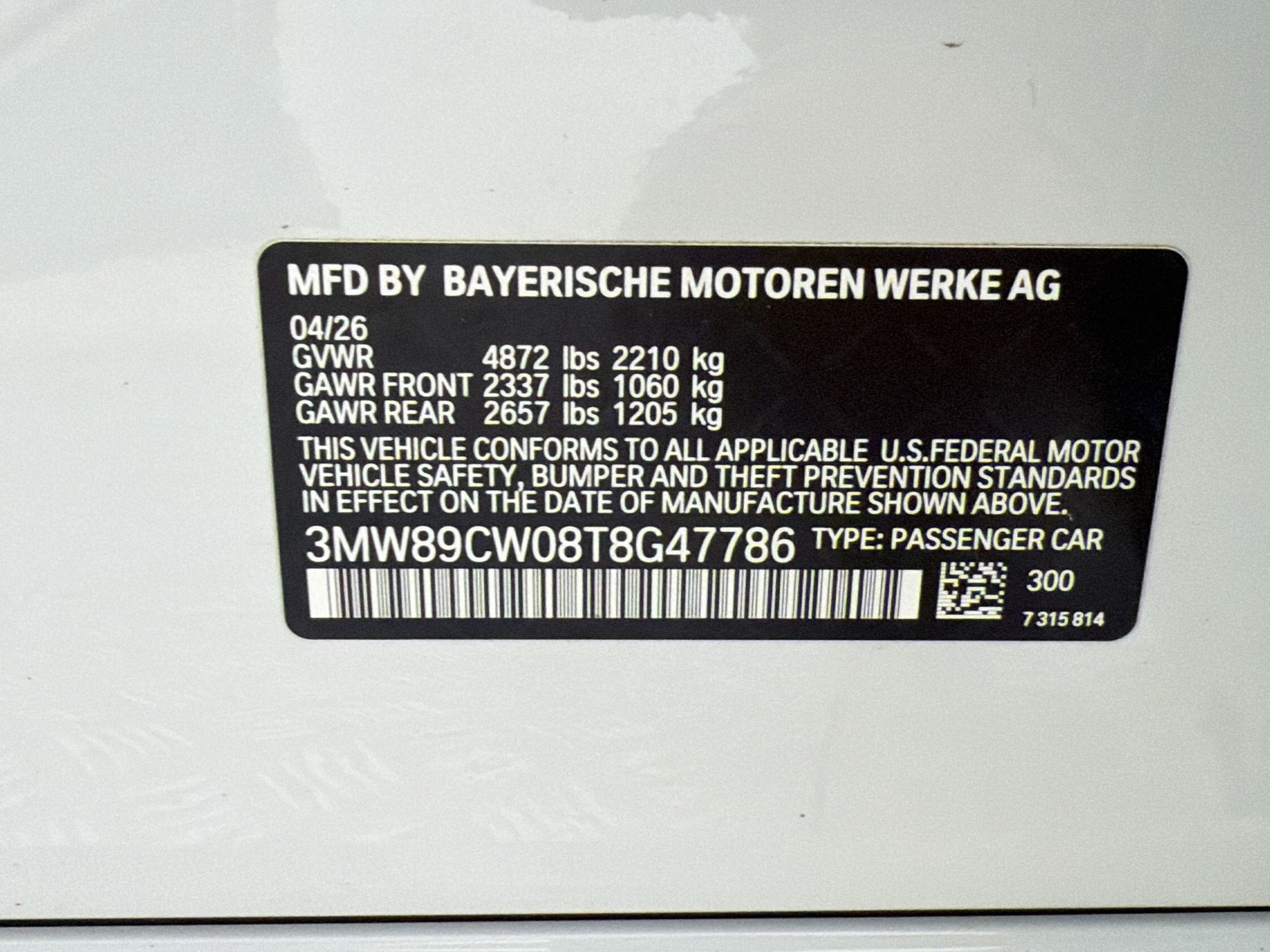 New 2026 BMW 330i xDrive Sedan w/ M Sport Package AWD/4WD image 20
