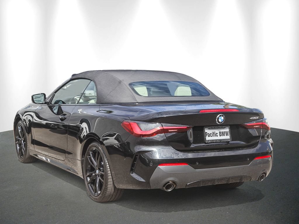Used 2021 BMW 430i Convertible w/ M Sport Package RWD image 4