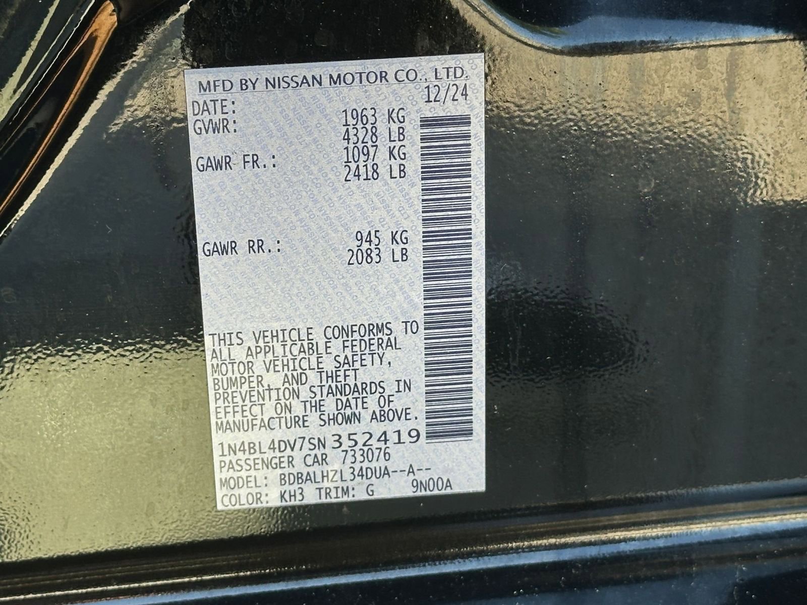 Used 2025 Nissan Altima 2.5 SV FWD image 29