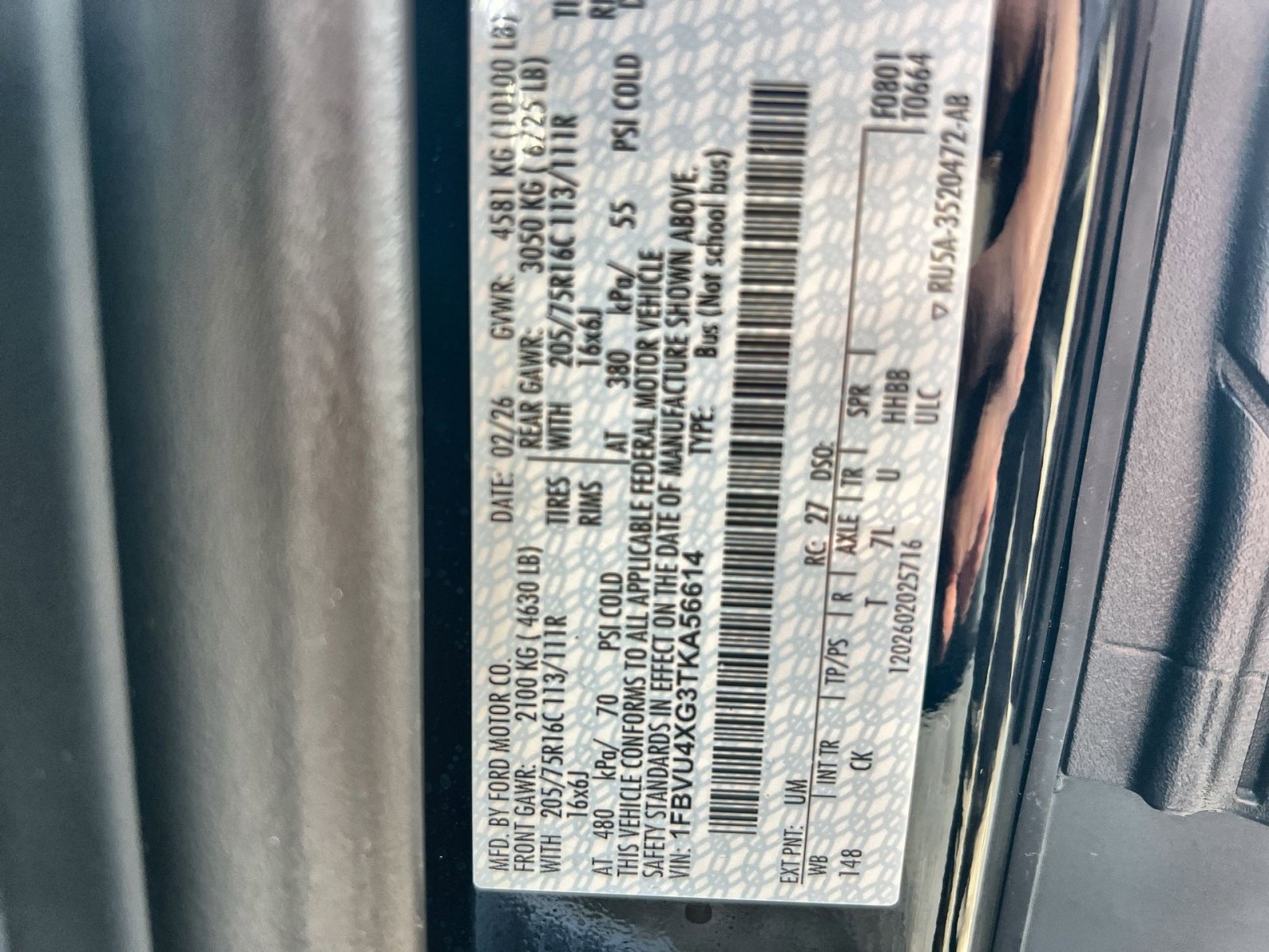 New 2026 Ford Transit 350 XLT image 28