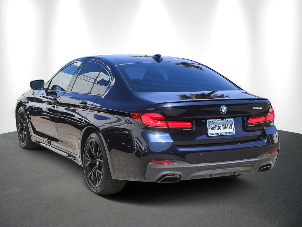 Certified 2023 BMW 540i w/ M Sport Package RWD image 4