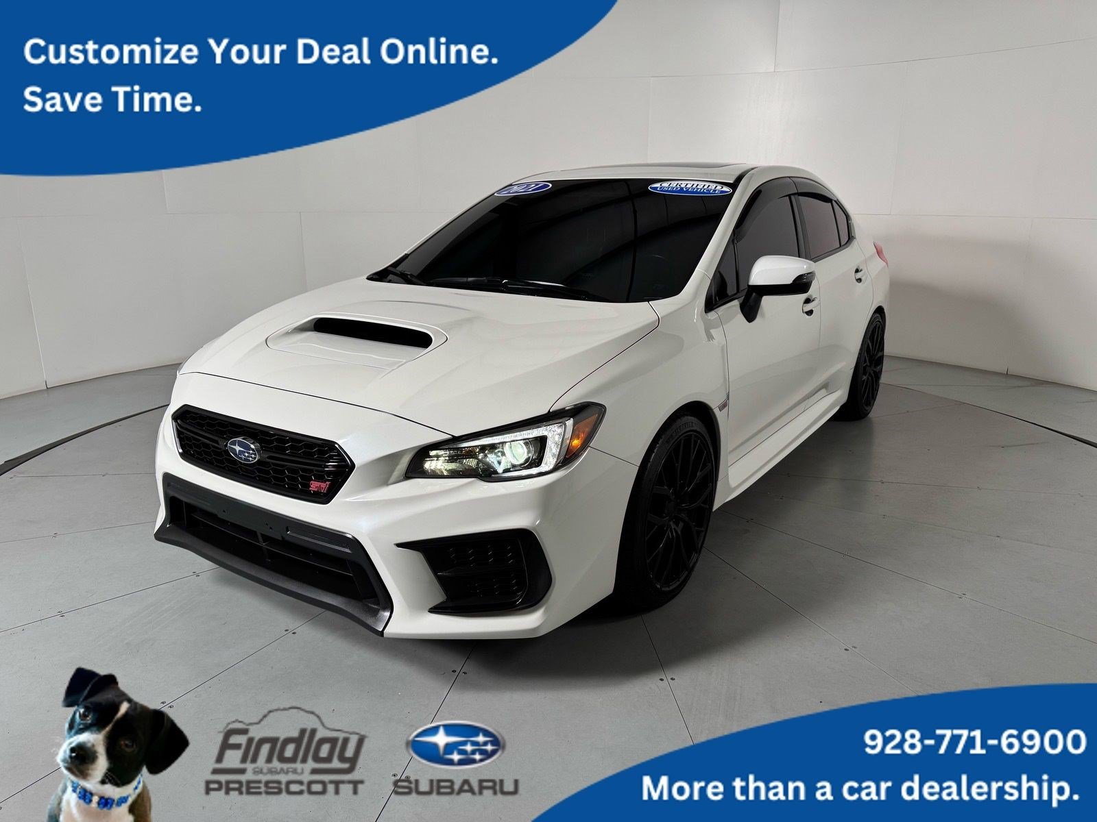 Certified 2021 Subaru WRX STI Limited AWD/4WD image 1