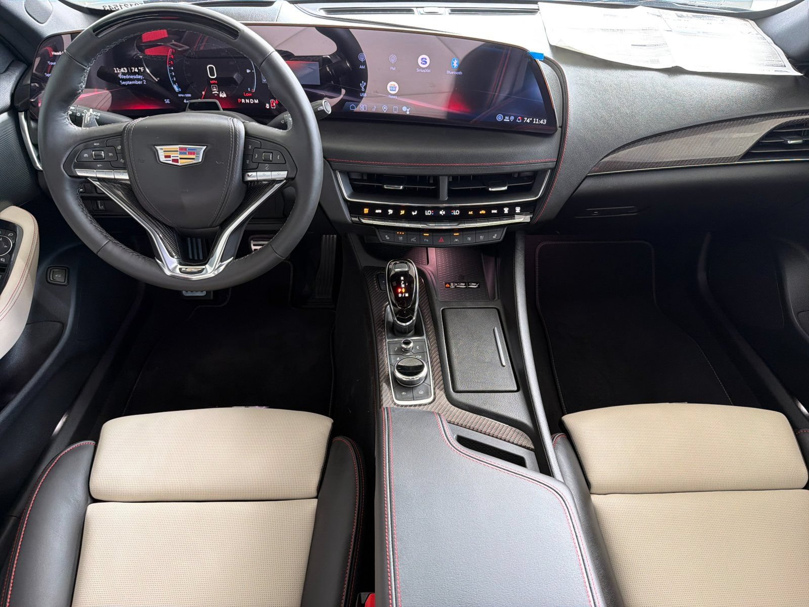 New 2026 Cadillac CT5 V w/ LPO, Red Accent Package RWD image 12