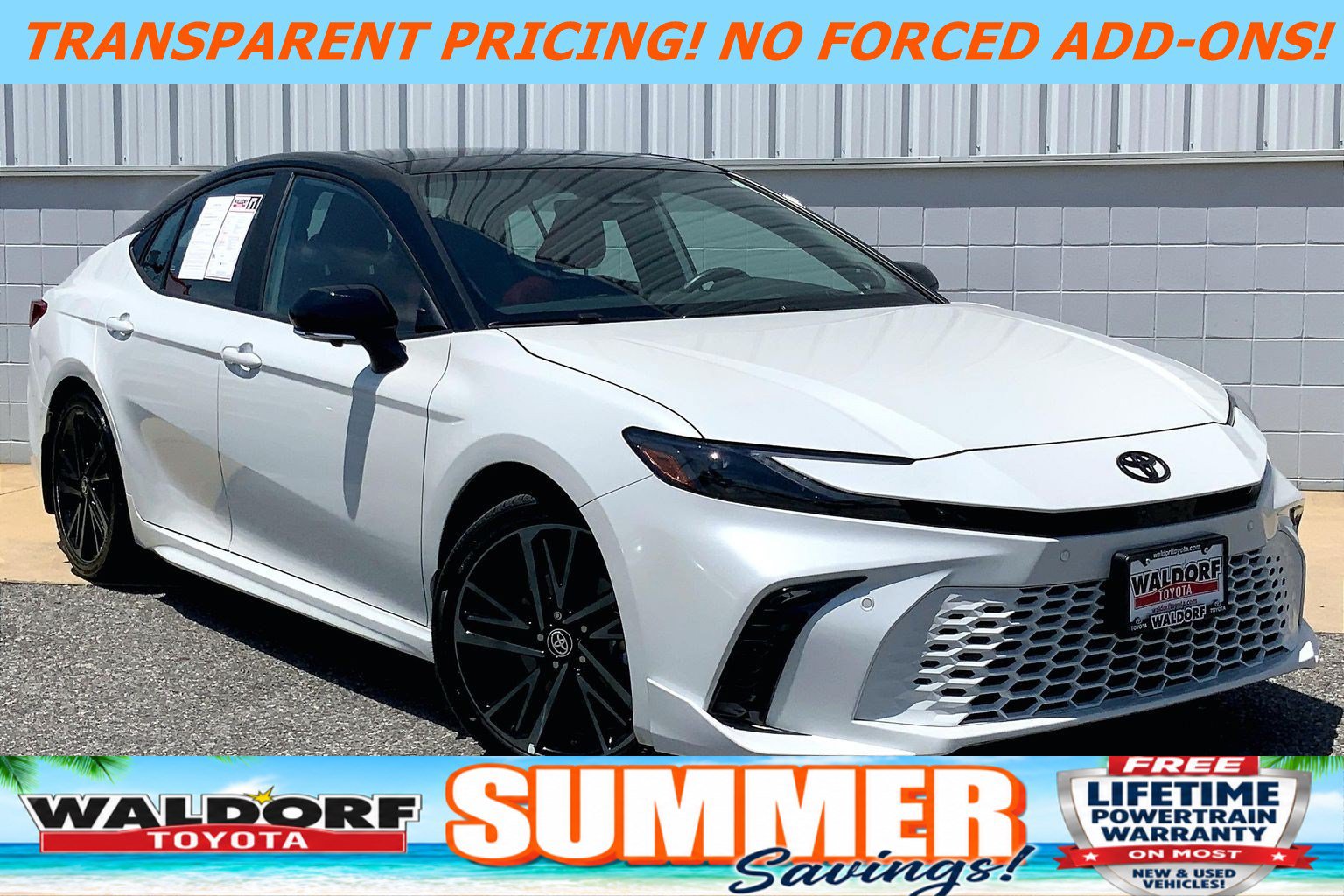 Used 2025 Toyota Camry XSE w/ Premium Plus Package FWD image 1