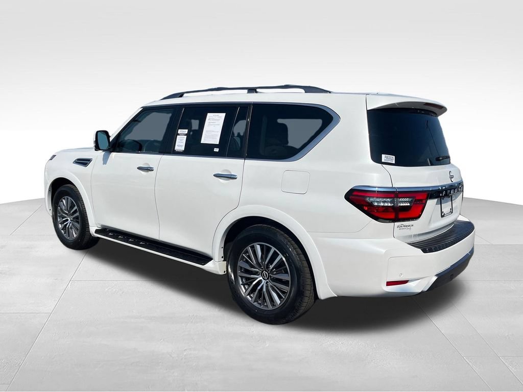 Used 2023 Nissan Armada SL w/ Captain's Chairs Package AWD/4WD image 3