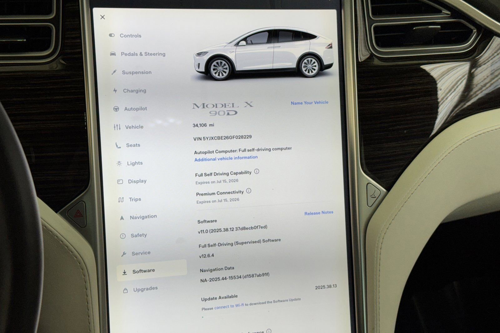 Used 2016 Tesla Model X 90D AWD/4WD image 29