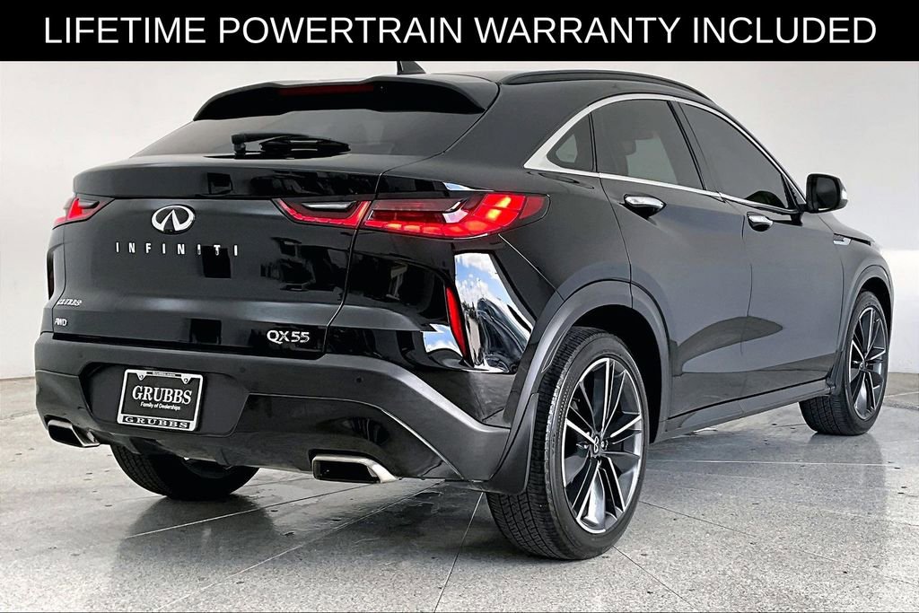 Certified 2023 INFINITI QX55 Luxe AWD/4WD image 2