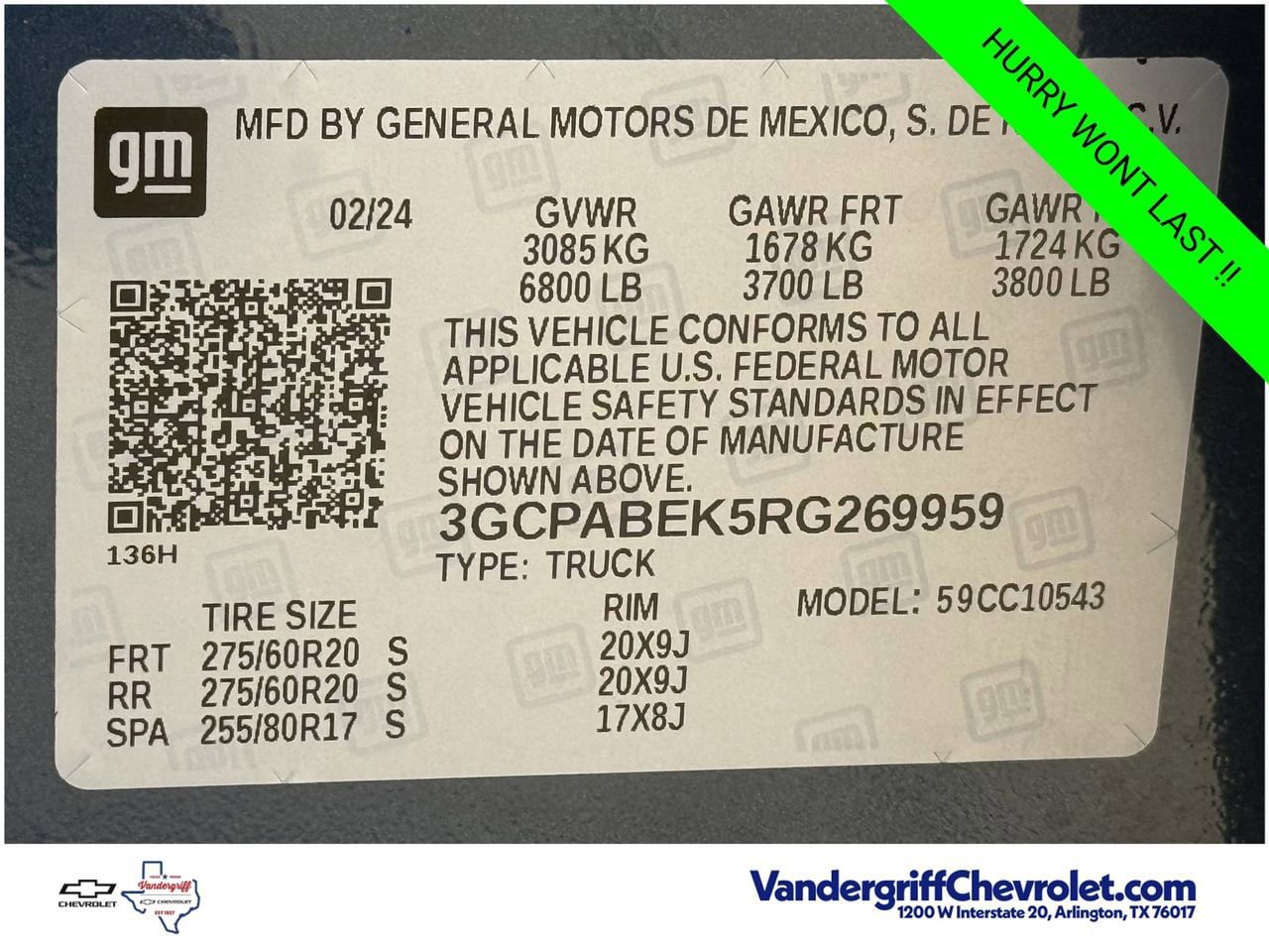 Certified 2024 Chevrolet Silverado 1500 Custom RWD image 26