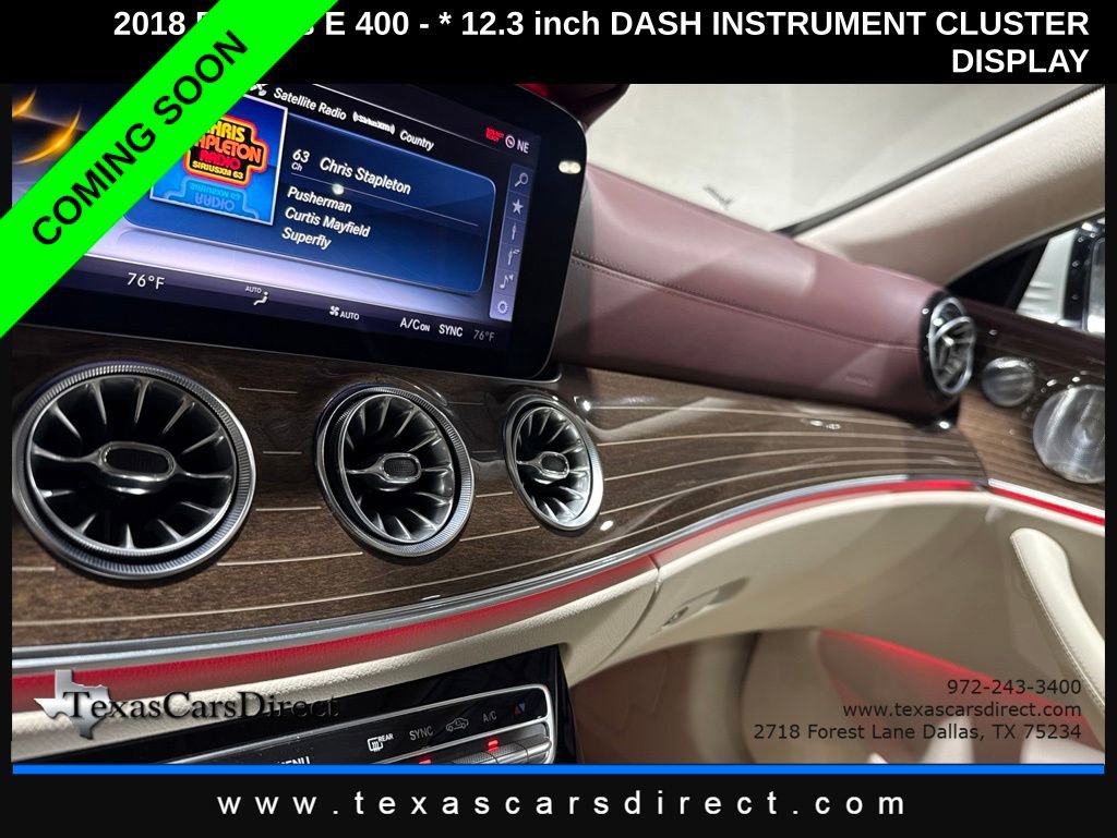 Used 2018 Mercedes-Benz E 400 Coupe image 8