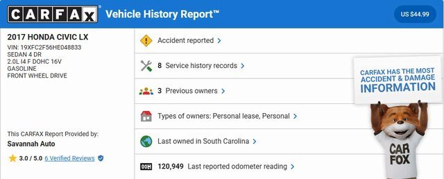 Used 2017 Honda Civic LX image 3