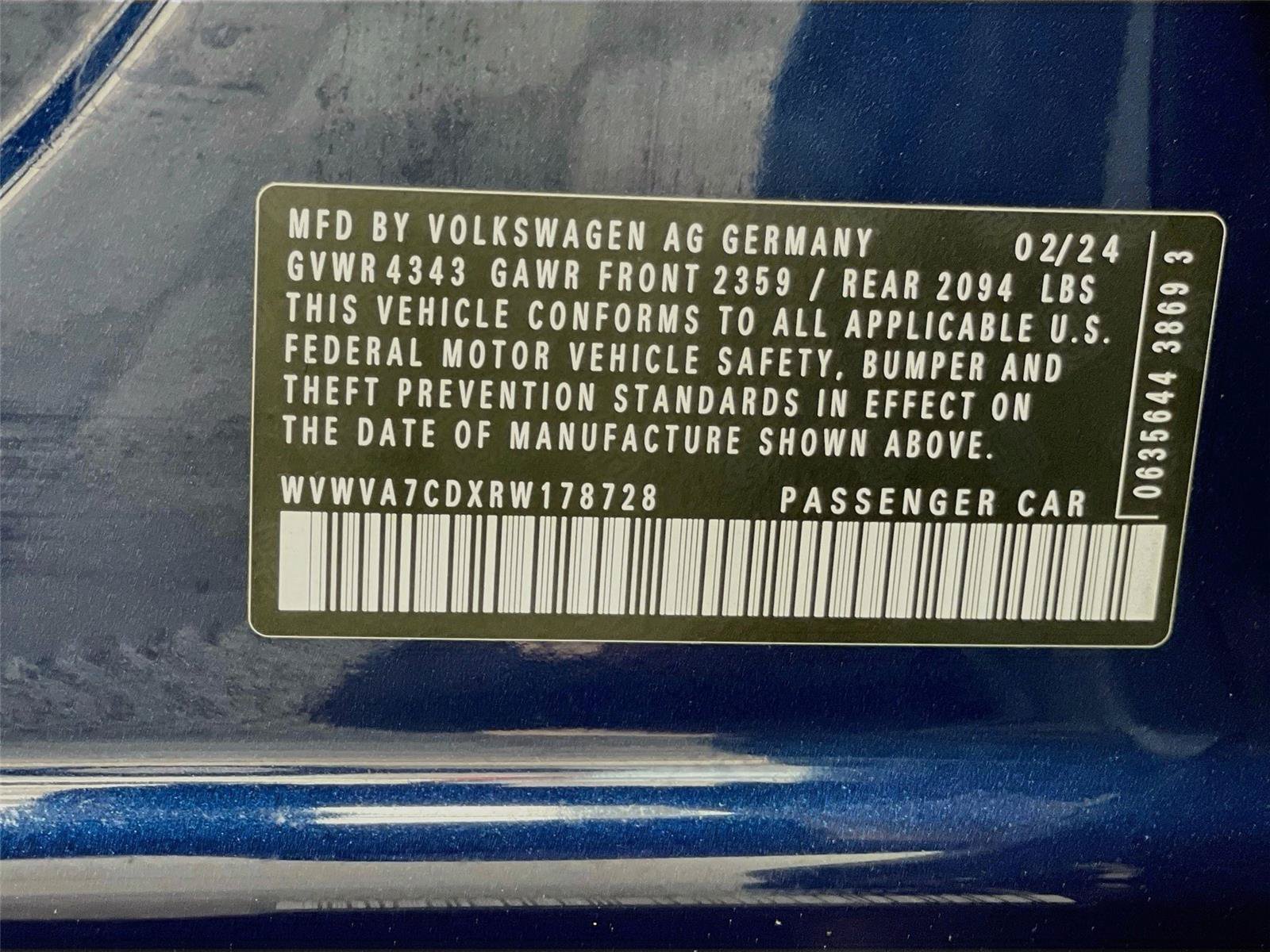 Used 2024 Volkswagen GTI Autobahn FWD image 18