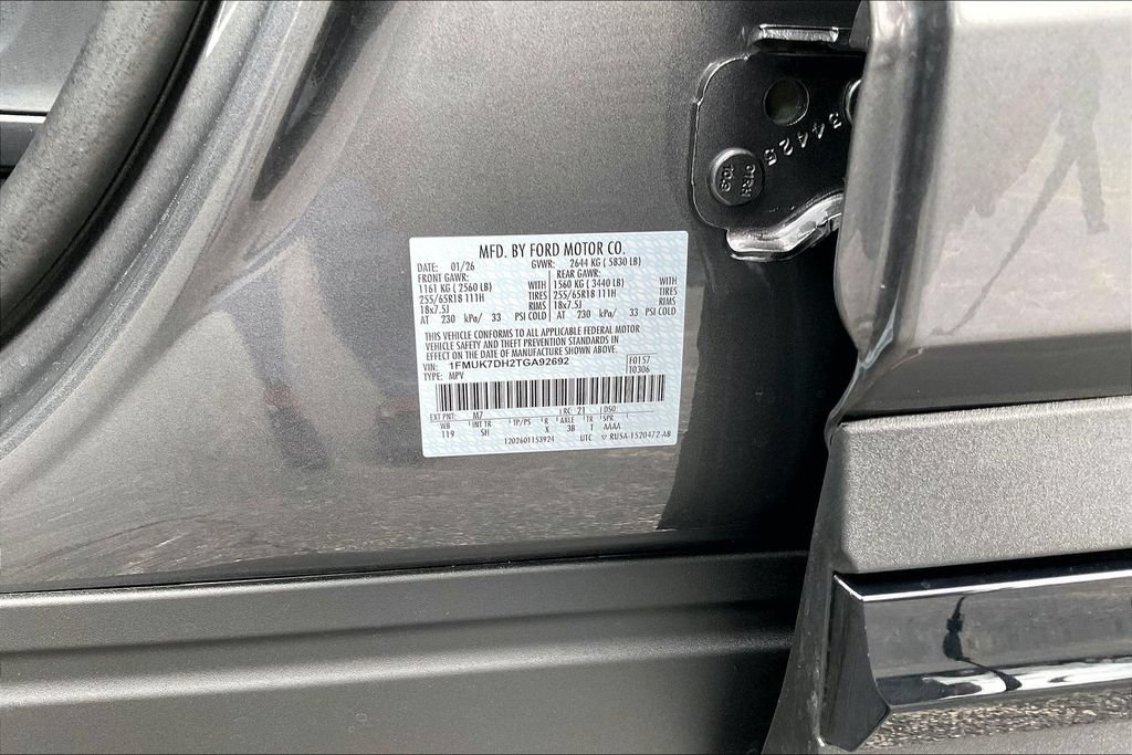 Used 2026 Ford Explorer Active w/ Active Comfort Package RWD image 21