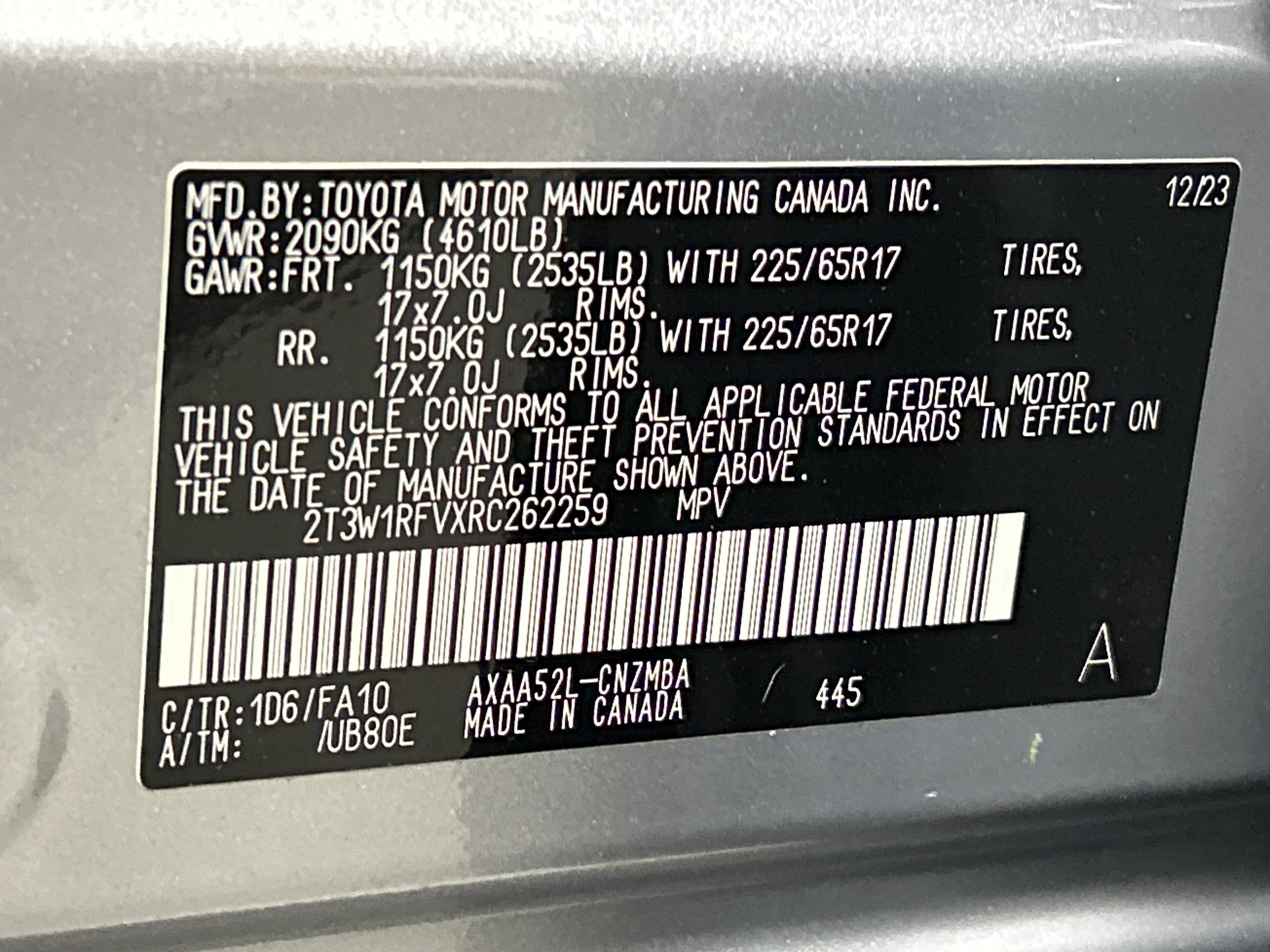 Used 2024 Toyota RAV4 XLE w/ Convenience Package FWD image 36