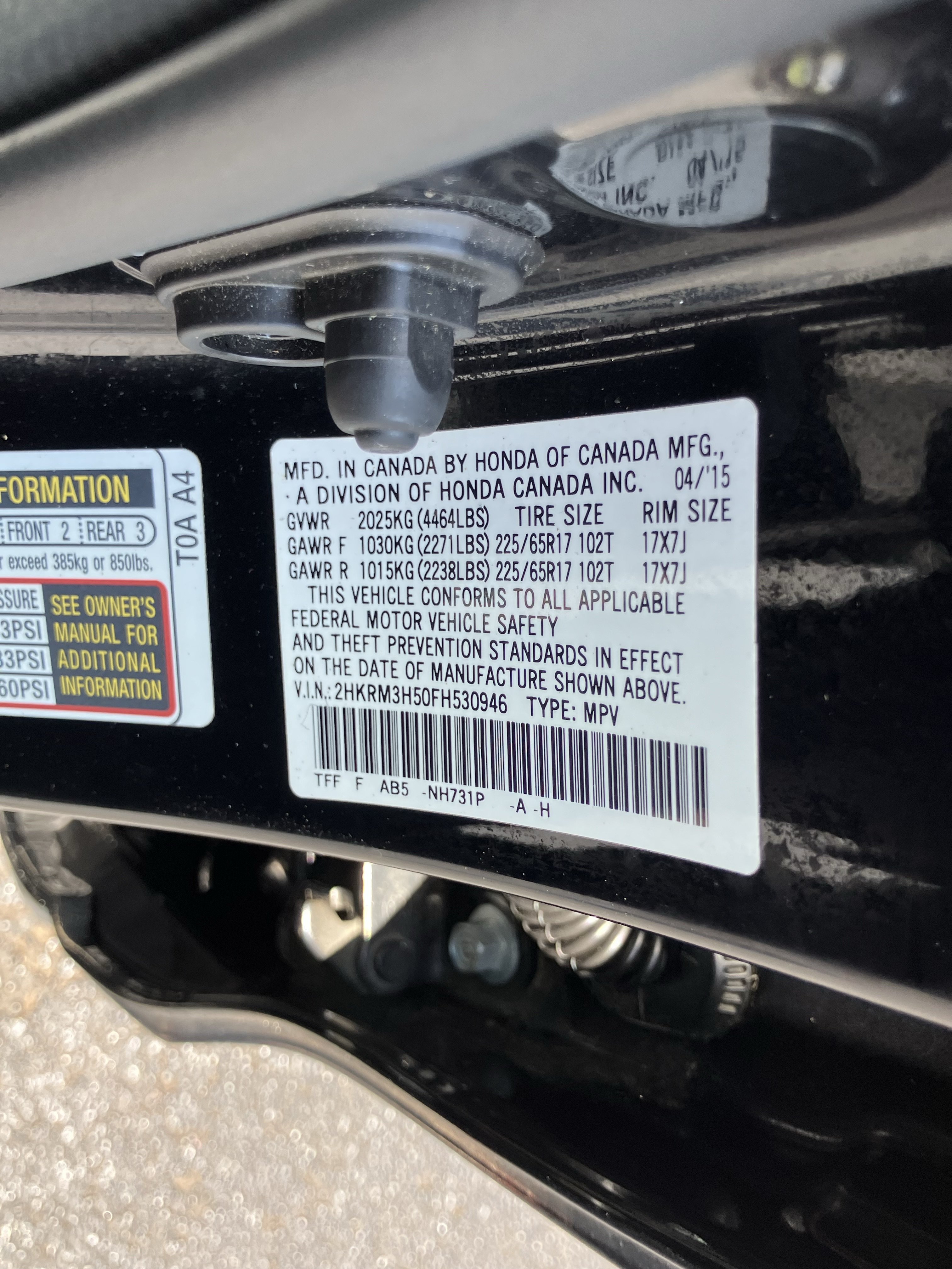 Used 2015 Honda CR-V EX image 37