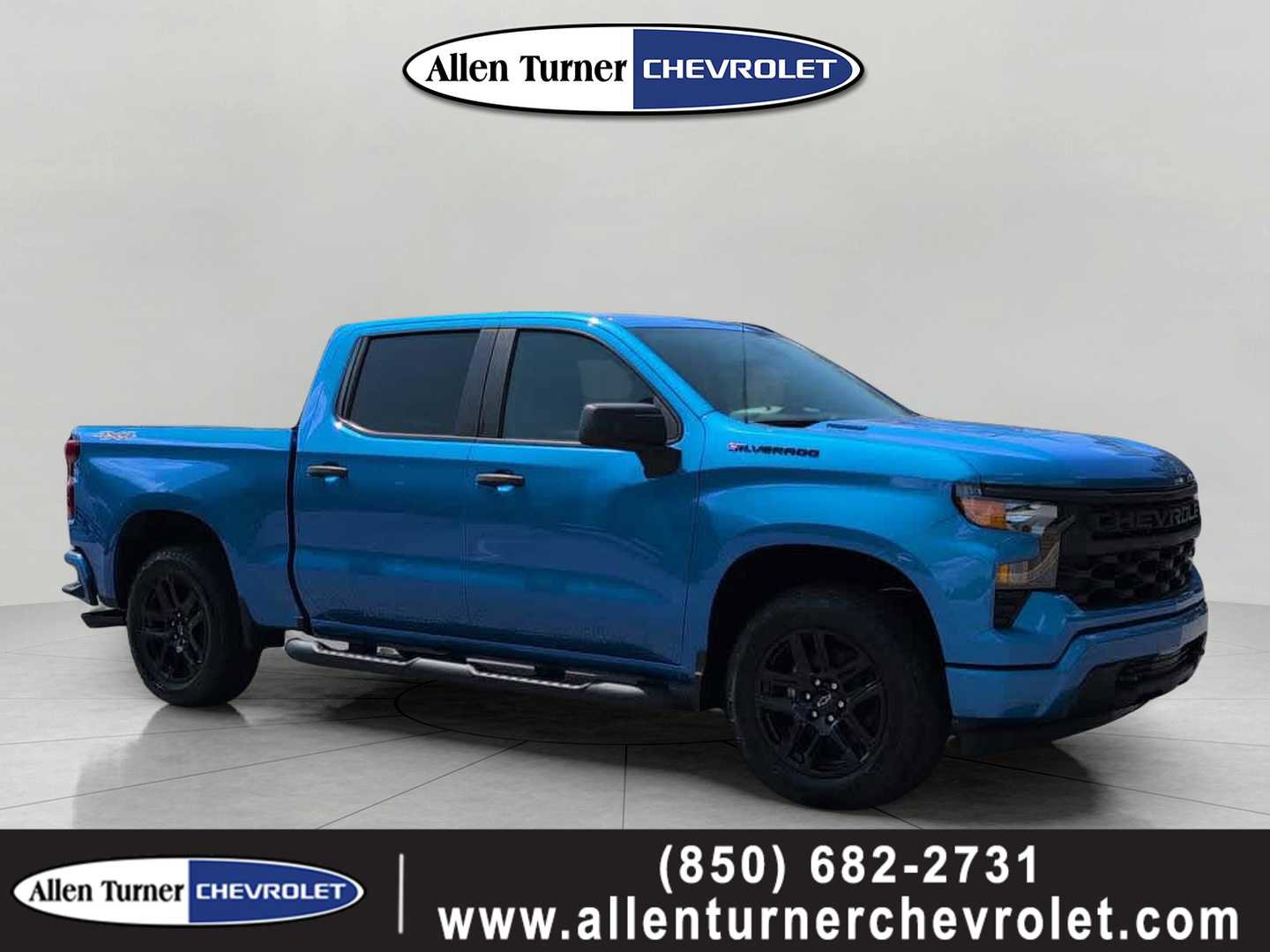 New 2026 Chevrolet Silverado 1500 Custom w/ Turbomax Blackout Package AWD/4WD video 1