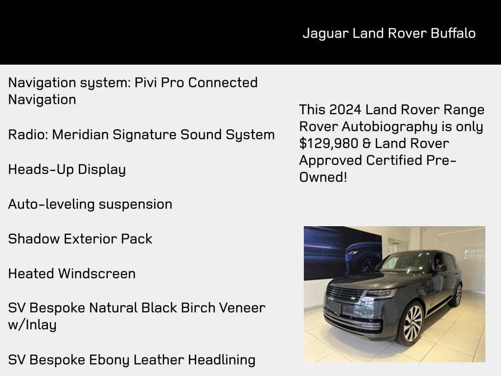 Used 2024 Land Rover Range Rover Autobiography AWD/4WD video 4