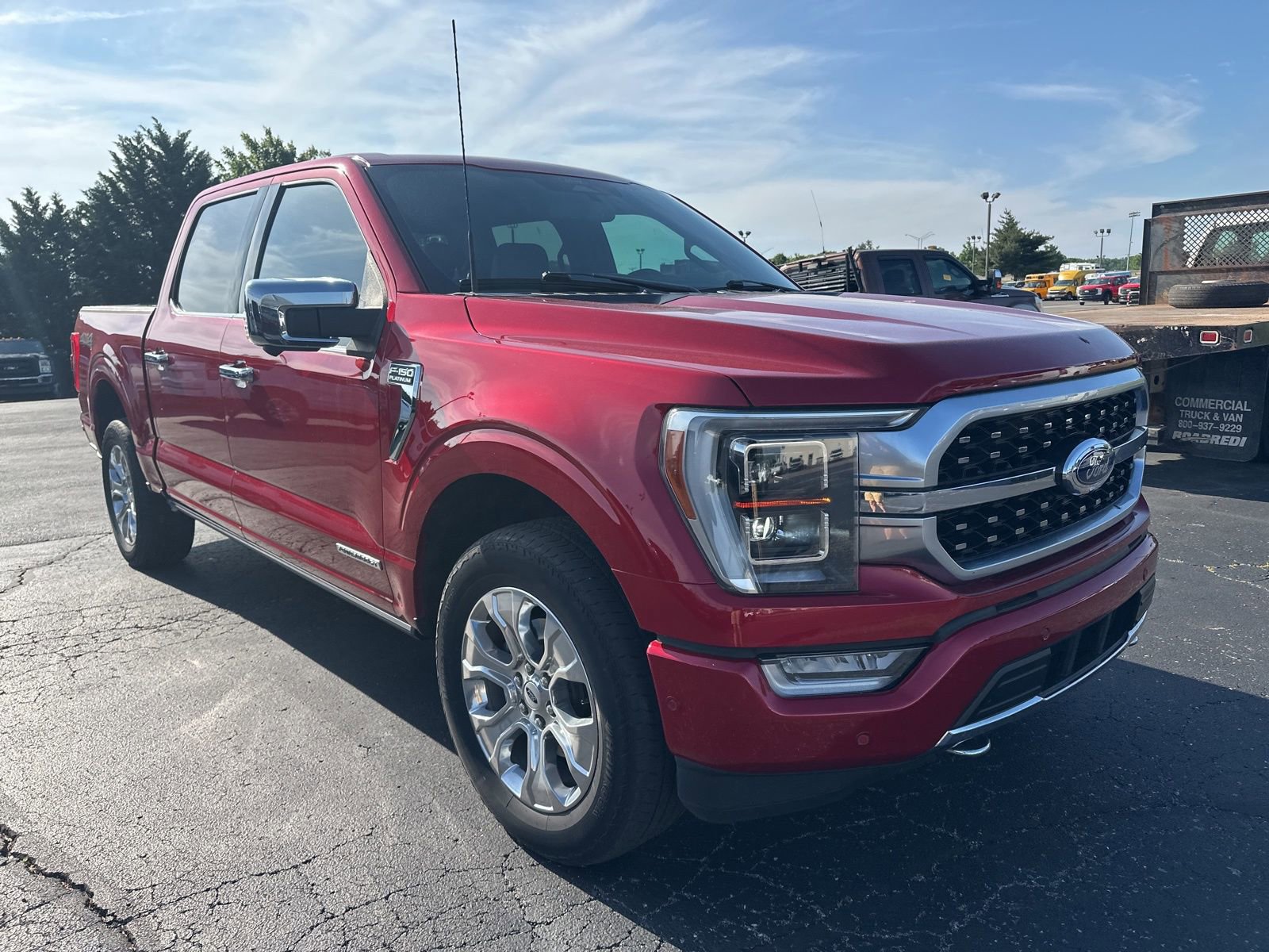 Used 2022 Ford F150 Platinum w/ Equipment Group 701A High AWD/4WD image 2