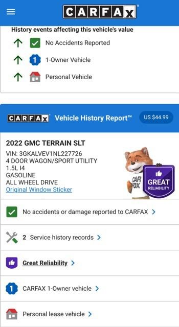 Used 2022 GMC Terrain SLT w/ Infotainment Package II image 4