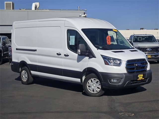 Used 2022 Ford E-Transit Medium Roof w/ Load Area Protection Package image 1