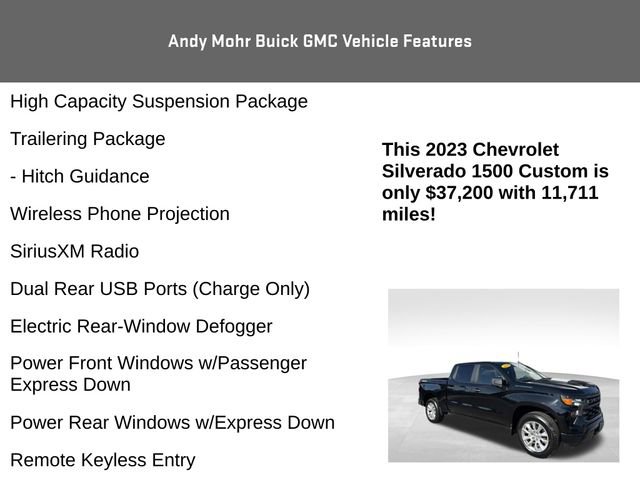 Used 2023 Chevrolet Silverado 1500 Custom AWD/4WD image 20