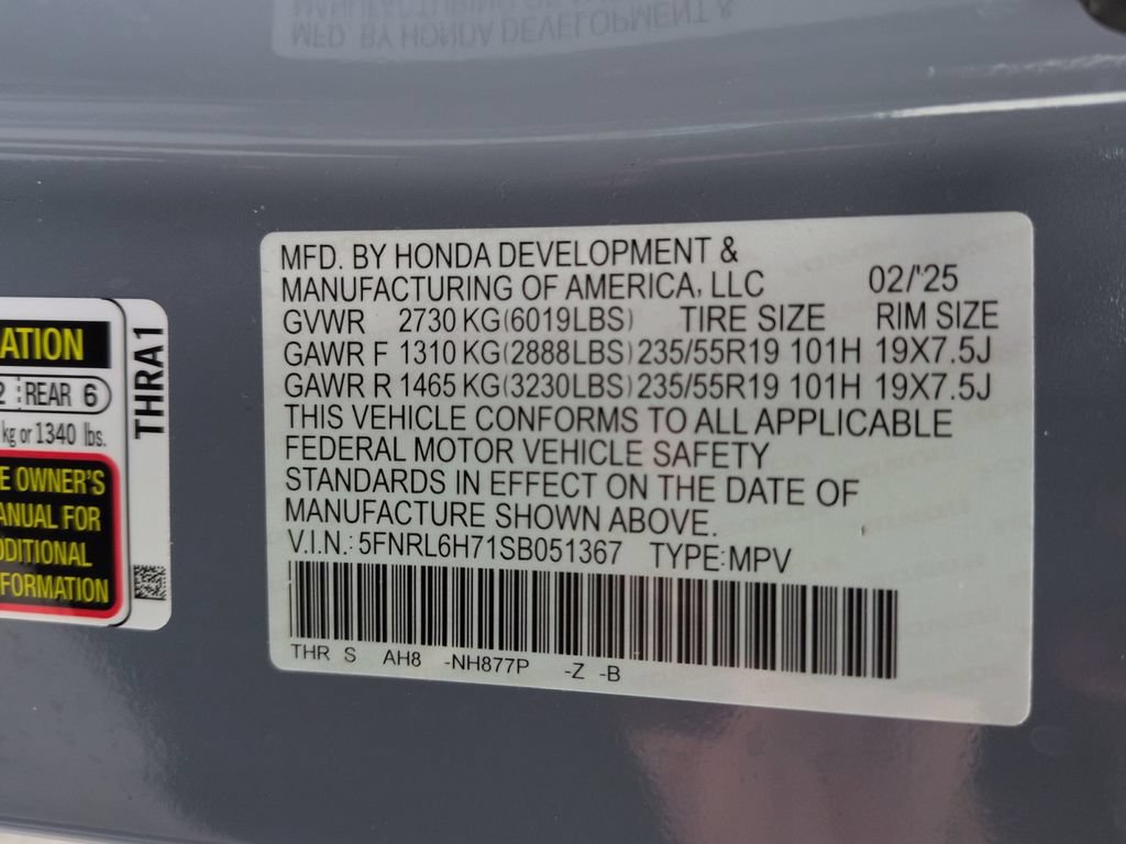 Used 2025 Honda Odyssey Sport-L image 33