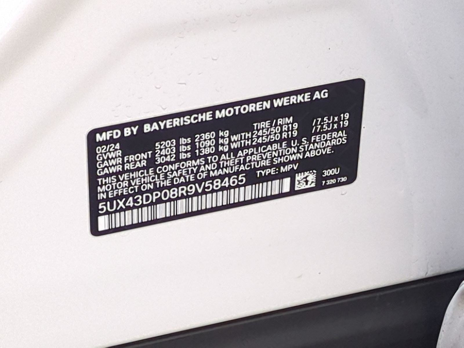 Used 2024 BMW X3 sDrive30i w/ Premium Package RWD image 36
