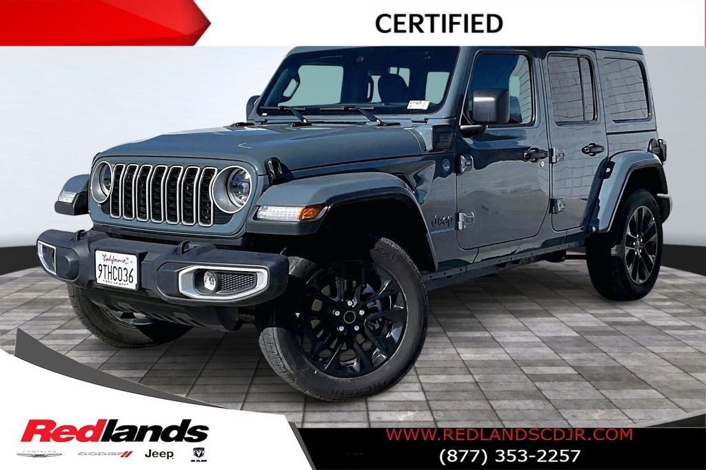 Certified 2025 Jeep Wrangler Unlimited Sahara w/ Safety Group