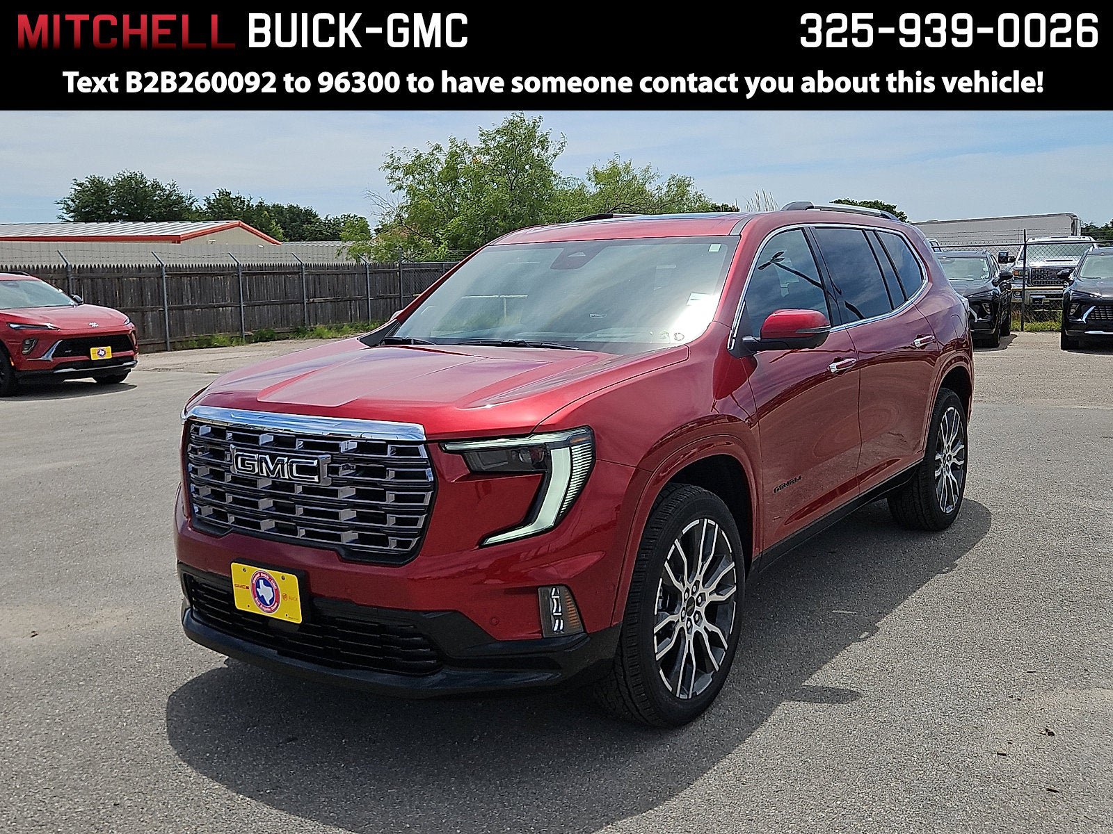 New 2026 GMC Acadia Denali Ultimate