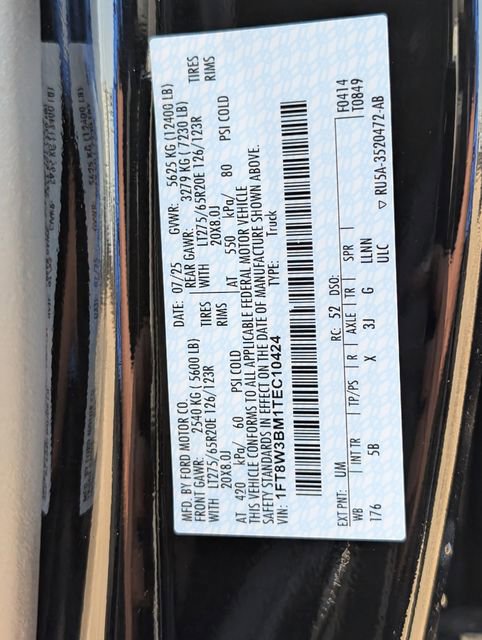 New 2026 Ford F350 Lariat w/ Black Appearance Package image 60