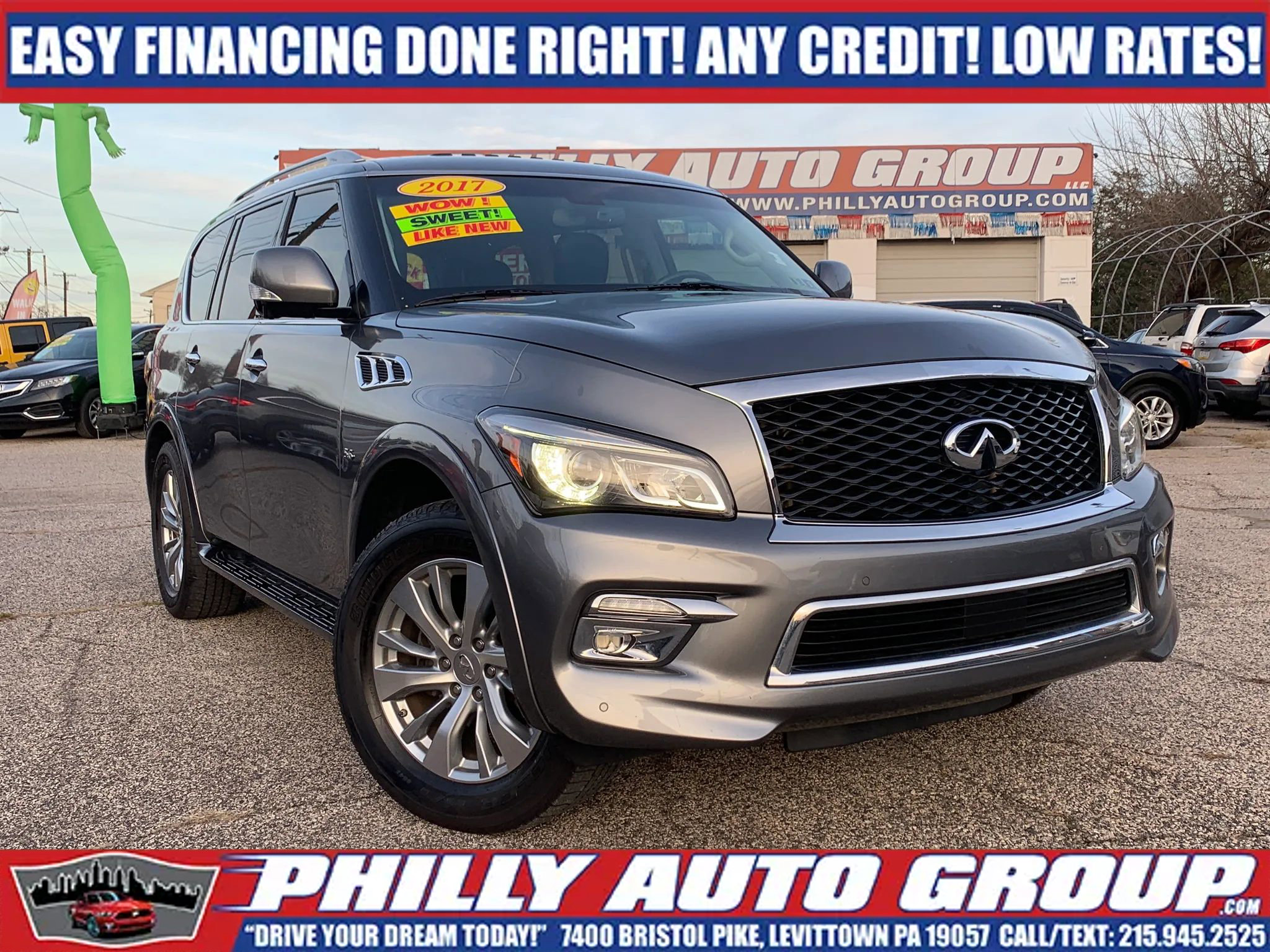 Used 2017 INFINITI QX80 4WD image 1