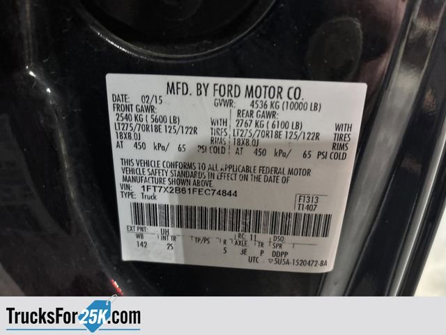 Used 2015 Ford F250 XLT w/ XLT Interior Package AWD/4WD image 38