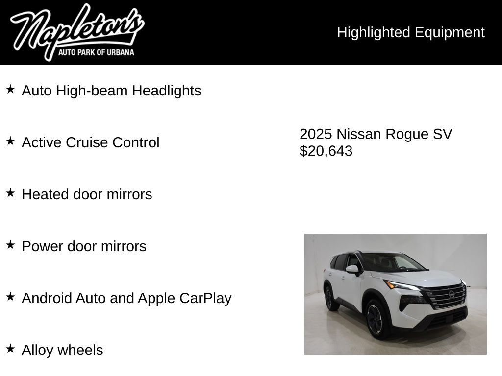 Used 2025 Nissan Rogue SV image 16