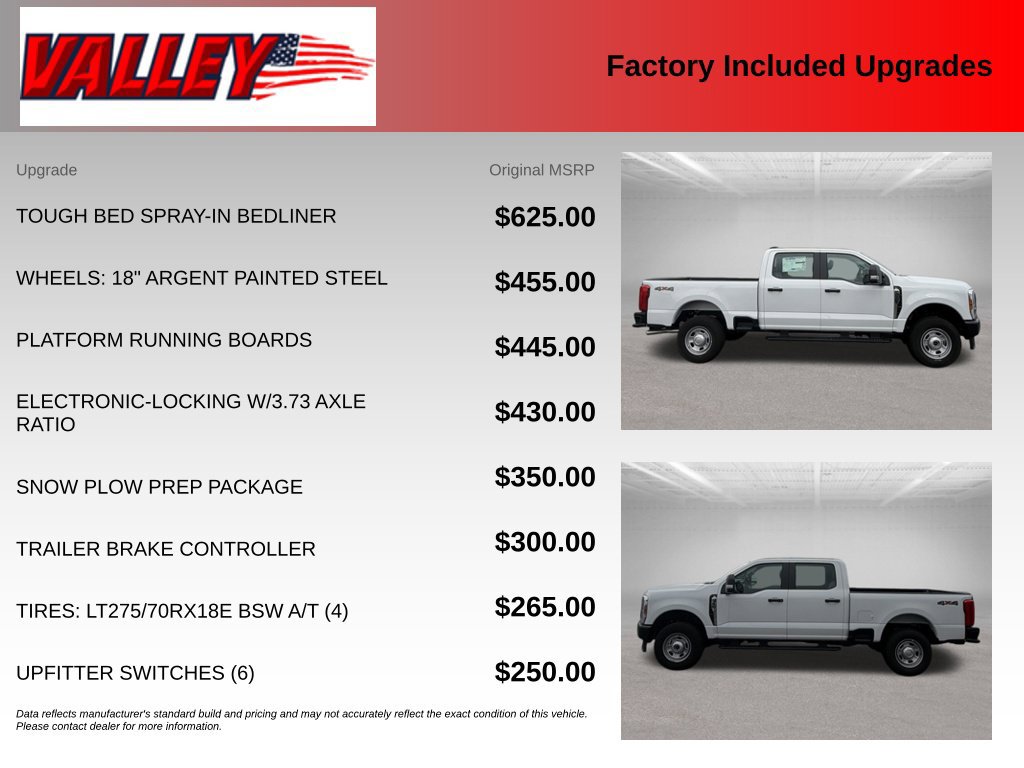 New 2026 Ford F350 XL w/ Snow Plow Prep Package AWD/4WD image 4