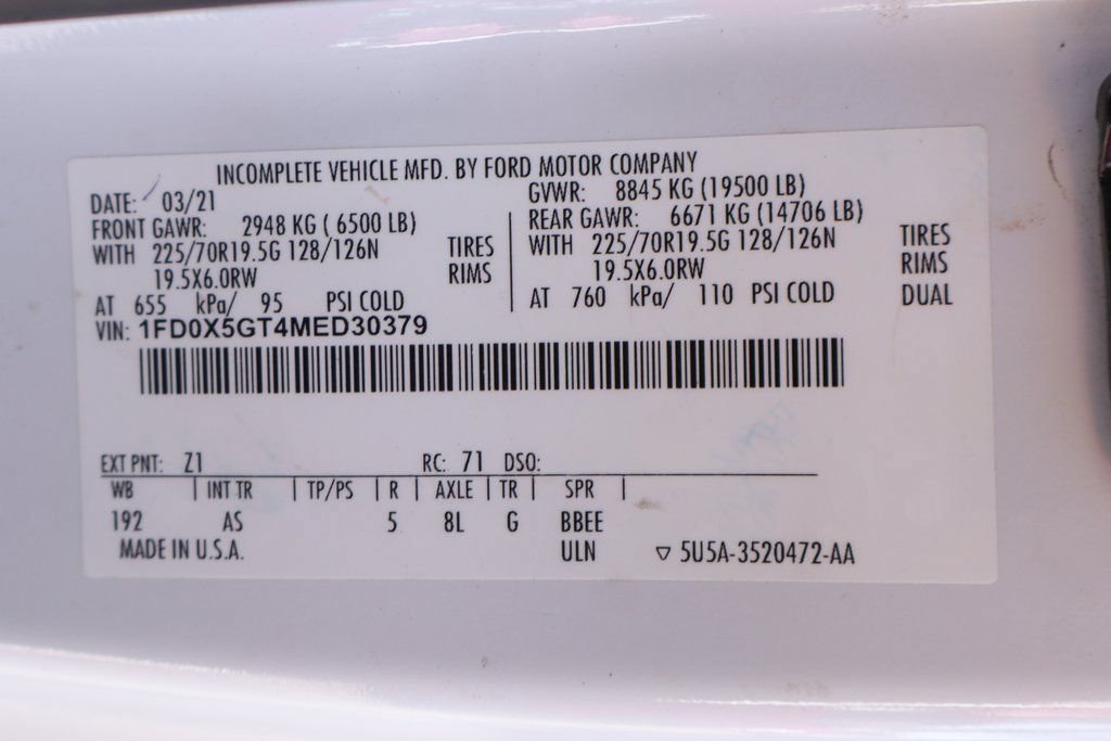 Used 2021 Ford F550 2WD SuperCab Super Duty image 50